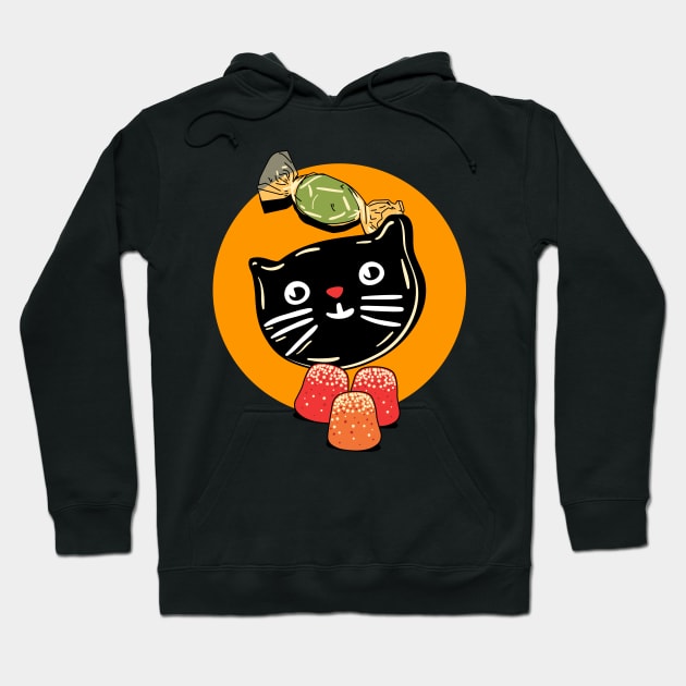 Retro Vintage Halloween Hoodie by SwagOMart